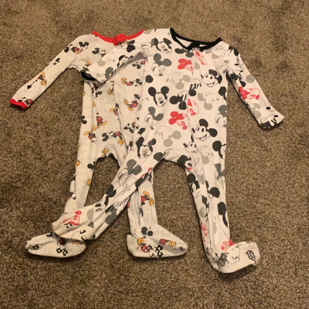 Disney baby boy footed onesie